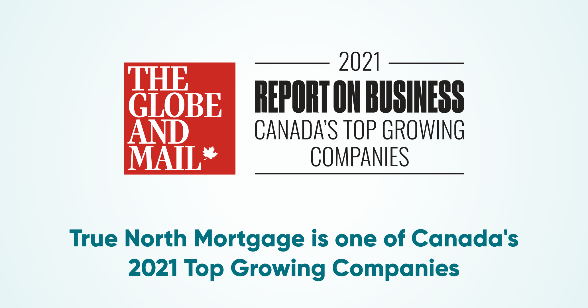 We are one of Canada's 2021 Top Growing Companies