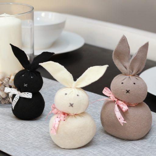 Easter Home Decor DIY sock bunny 768x512