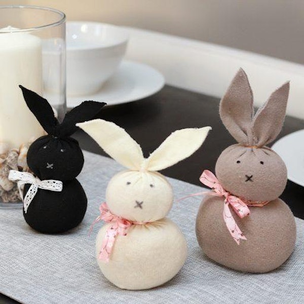 Easter Home Decor DIY sock bunny 768x512